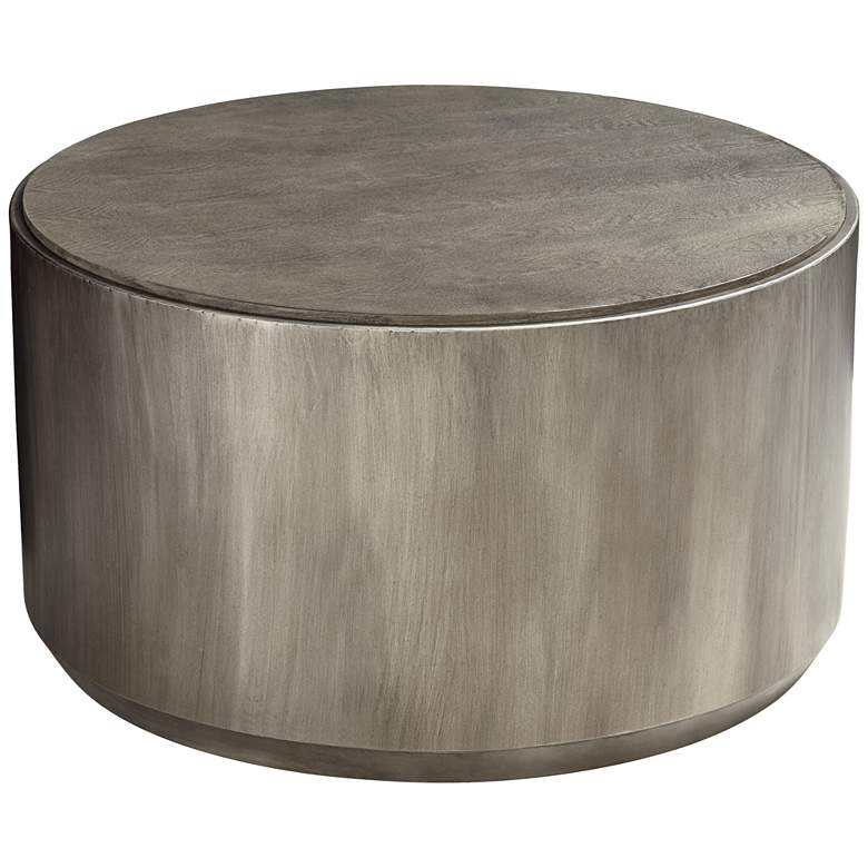 Image 3 Crestview Collection 31" Wide Trenton Round Modern Cocktail Table