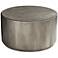 Crestview Collection 31" Wide Trenton Round Modern Cocktail Table