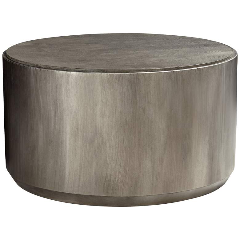 Image 6 Crestview Collection 31" Wide Trenton Round Modern Cocktail Table more views