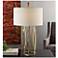 Crestview Collection 32" Global Gold Modern Table Lamp