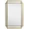 Crestview Collection Adaline 36 1/2 High Deco Gold Wall Mirror