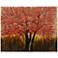 Crestview Collection Amber Glow 50" Wide Canvas Wall Art