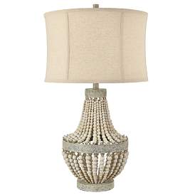 Image1 of Crestview Collection Andrea Wooden Table Lamp