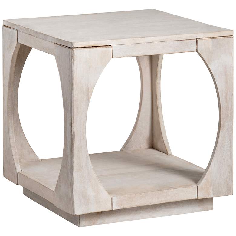 Image 1 Crestview Collection Apollo Square Wooden End Table