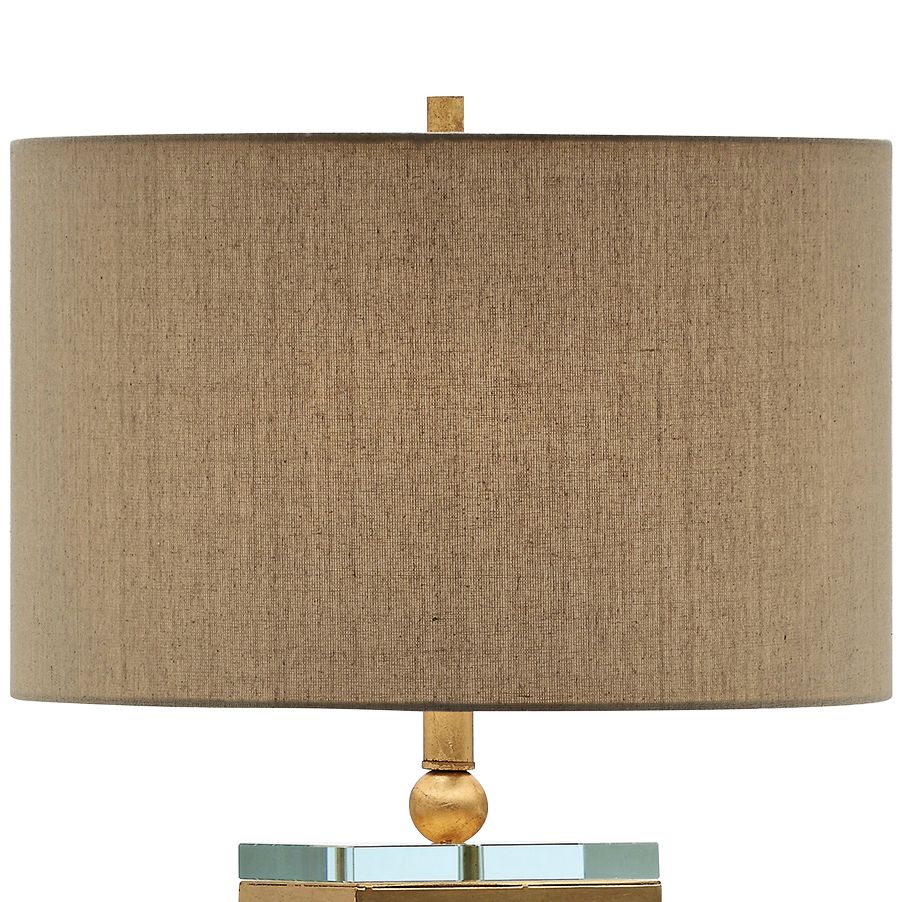 Crestview Collection Aria Gold Leaf Table Lamp 39X11 Lamps Plus