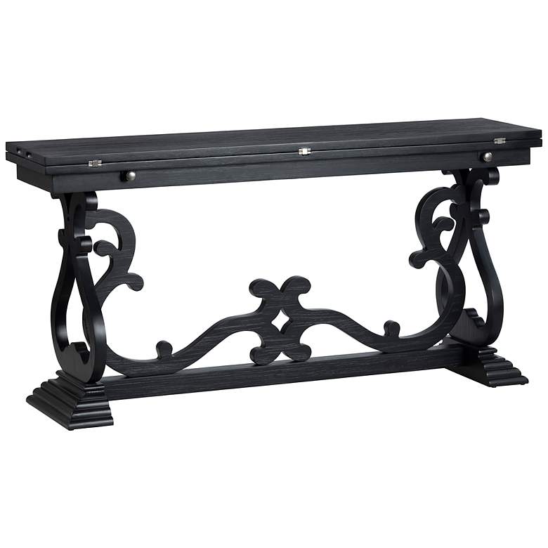 Image 4 Crestview Collection Ashleigh Flip Out Sofa Table more views