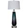 Crestview Collection Astor Blue and Purple Glass Table Lamp