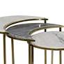 Crestview Collection Astronomy Gold Nested Tables Set of 3