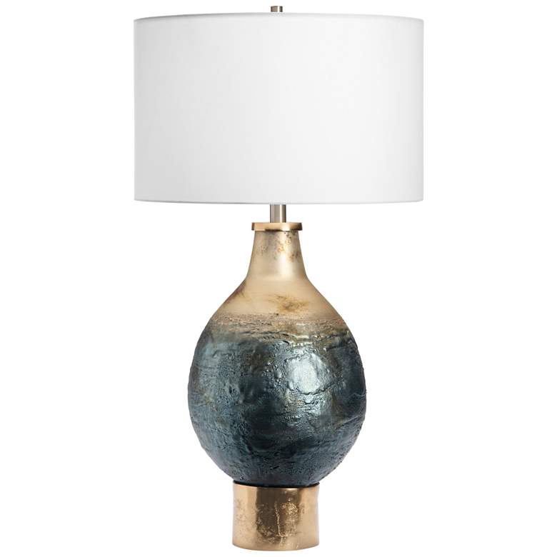 Image 1 Crestview Collection Athena 32 1/2" High Modern Glass Table Lamp