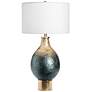 Crestview Collection Athena 32 1/2" High Modern Glass Table Lamp