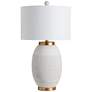 Crestview Collection Baha Burlap Wrapped Table Lamp