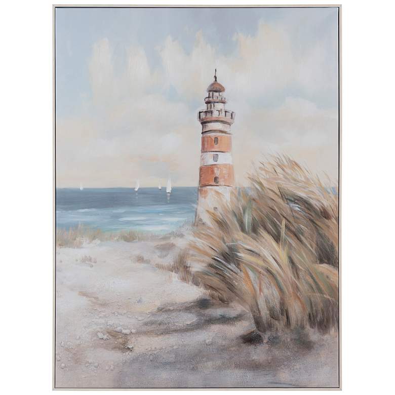 Image 1 Crestview Collection Beacon Point Framed Canvas Painting