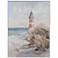 Crestview Collection Beacon Point Framed Canvas Painting