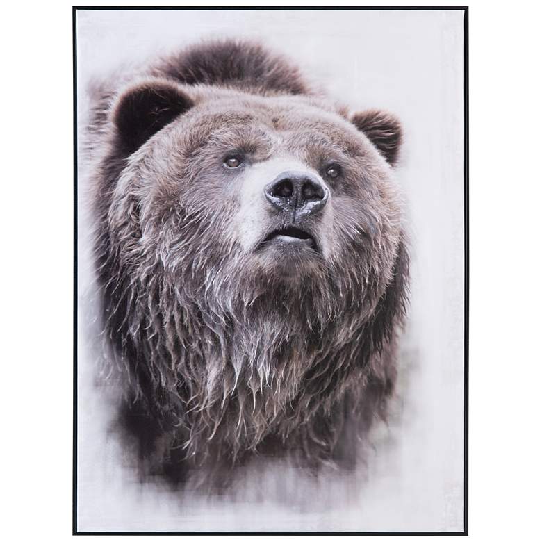 Image 1 Crestview Collection Bear's Den Framed Canvas Wall Décor