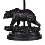 Crestview Collection Bear Trail Bronze Accent Table Lamp
