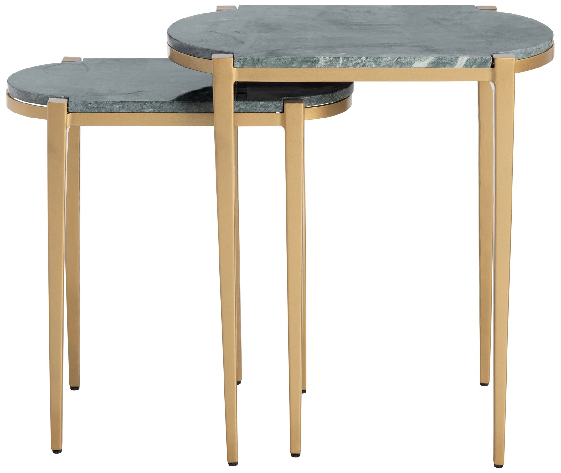 Image 2 Crestview Collection Beckham Nested Marble Accent Tables more views