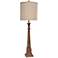 Crestview Collection Bed Post Rustic Table Lamp
