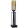 Crestview Collection Beekman Amber Distressed Glass Table Lamp