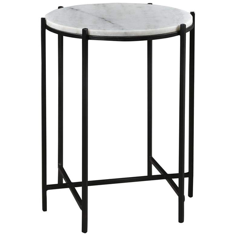 Image 1 Crestview Collection Bengal Manor Iron and Marble Accent Table