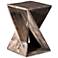 Crestview Collection Bengal Manor Twist End Table