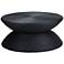 Crestview Collection Bengali 40" Wide Black Cocktail Table