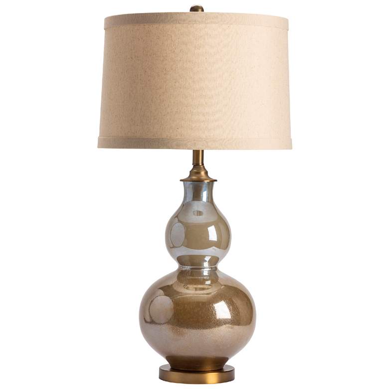 Image 1 Crestview Collection Berkely 32 3/4" Gourd Ombre Glass Table Lamp