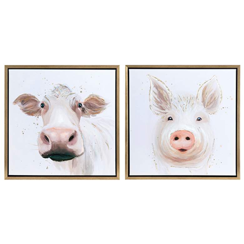 Image 1 Crestview Collection Bessie & Dolly Framed Art Print Set