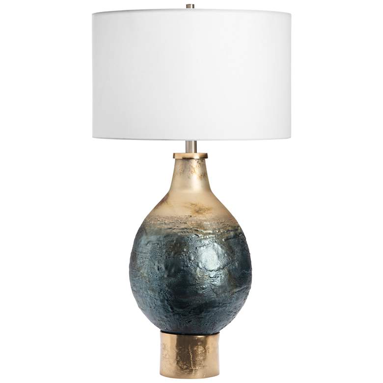 Image 1 Crestview Collection Beverly Blue Ombre Vase Table Lamp