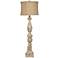 Crestview Collection Bierstadt Aged White Buffet Table Lamp