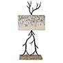 Crestview Collection Birch Cast Branches Metal Table Lamp