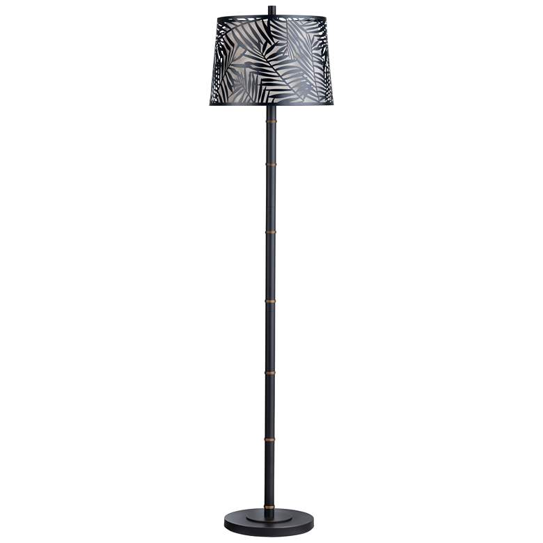 Image 1 Crestview Collection Biscayne Metal Floor Lamp