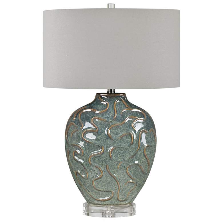 Image 1 Crestview Collection Bolter 28 1/2" Contemporary Ceramic Table Lamp