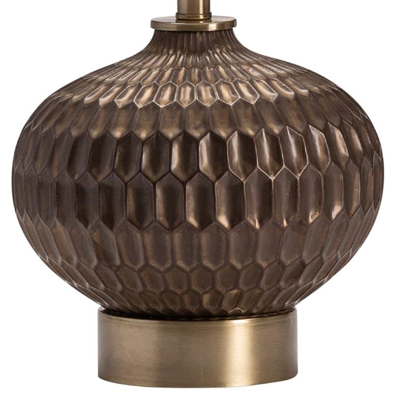 Image 5 Crestview Collection Bowen Bronze Ceramic Table Lamp with Bronze Shade more views