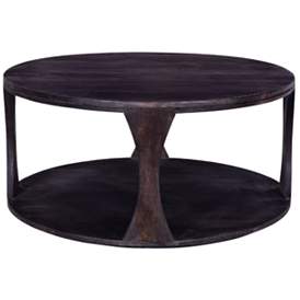 Image1 of Crestview Collection Bowtie Round Cocktail Table