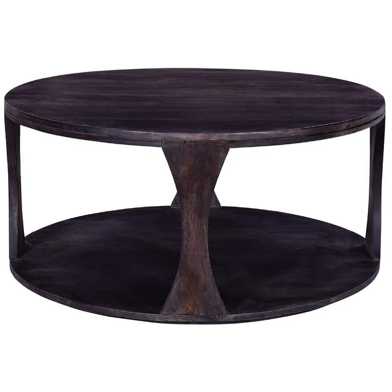 Image 1 Crestview Collection Bowtie Round Cocktail Table