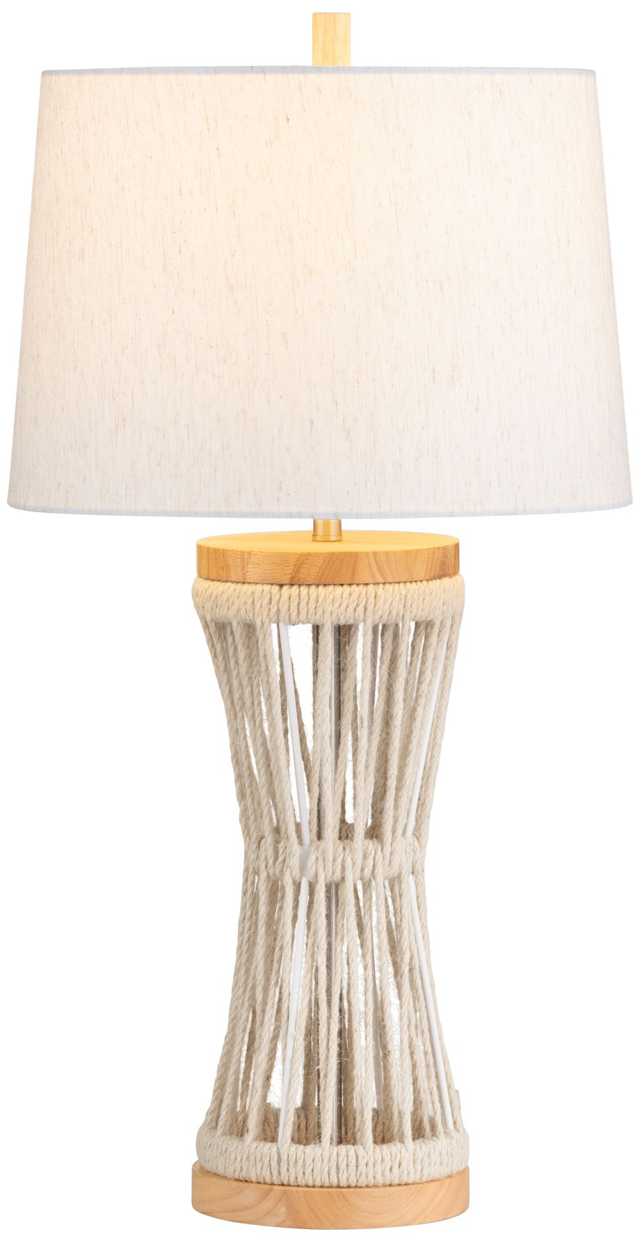 Image 3 Crestview Collection Bulb Type A Coastal Cream Jackson Table Lamp more views