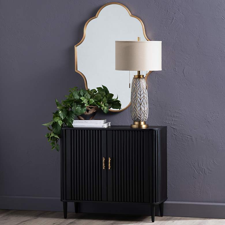 Image 4 Crestview Collection Camden 36" Wide Black 2-Door Cabinet more views