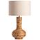 Crestview Collection Captiva Bay 30" Woven Water Hyacinth Table Lamp