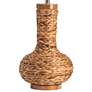 Crestview Collection Captiva Bay 30" Woven Water Hyacinth Table Lamp