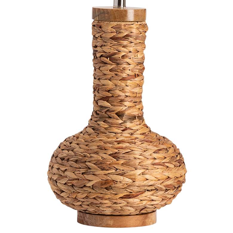 Image 5 Crestview Collection Captiva Bay 30 inch Woven Water Hyacinth Table Lamp more views