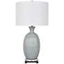 Crestview Collection Carrefour 30 1/2" Gray Ceramic Table Lamp