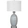 Crestview Collection Carrefour 30 1/2" Gray Ceramic Table Lamp