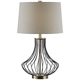 Image1 of Crestview Collection Carter 28 1/2" Open Base Bronze Brass Table Lamp