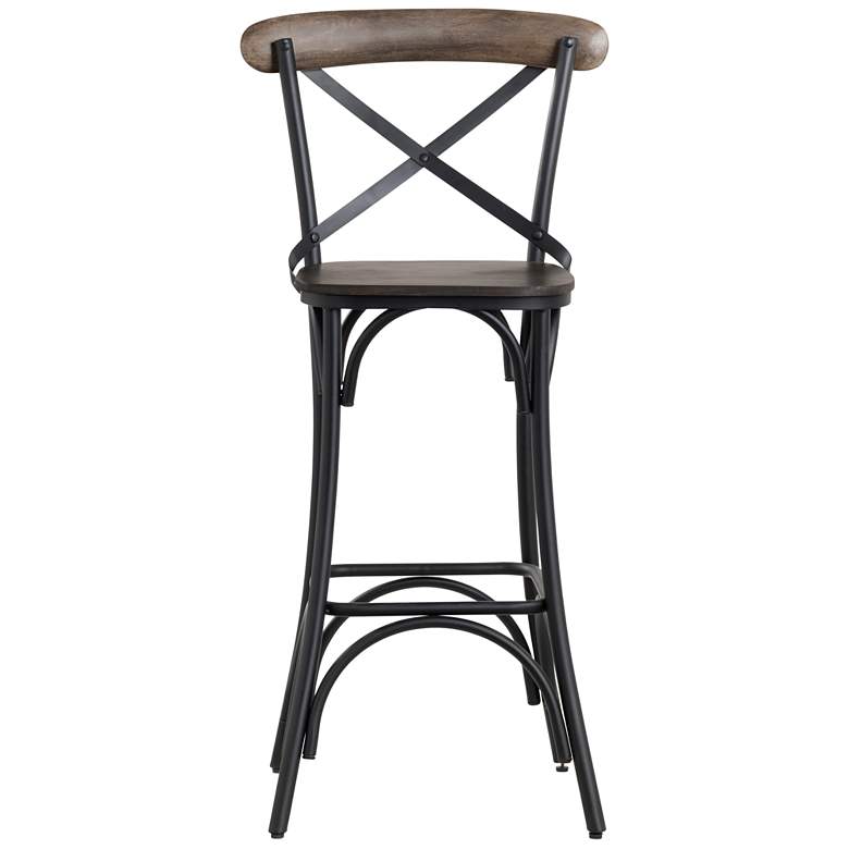 Image 1 Crestview Collection Cartwright Wooden Barstool