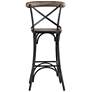 Crestview Collection Cartwright Wooden Barstool
