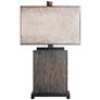 1_Crestview Collection Casper Dark Brown Table Lamp