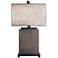 Crestview Collection Casper Dark Brown Table Lamp