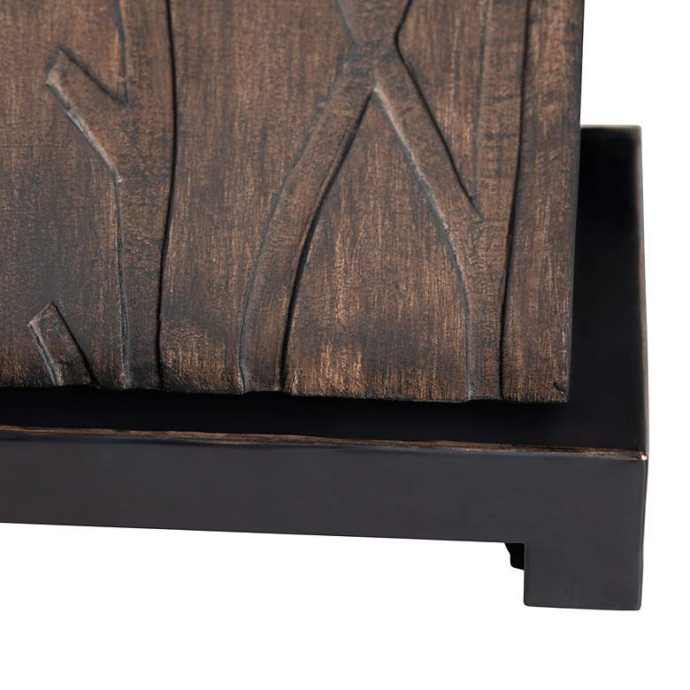 Image 2 Crestview Collection Casper Dark Brown Table Lamp more views