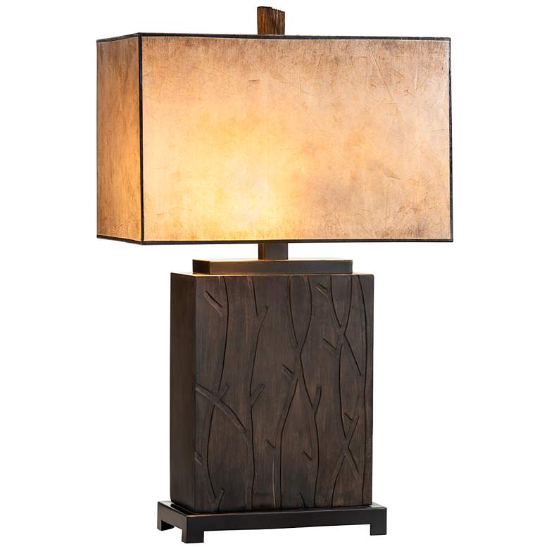 Image 3 Crestview Collection Casper Dark Brown Table Lamp more views