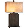 3_Crestview Collection Casper Dark Brown Table Lamp more views
